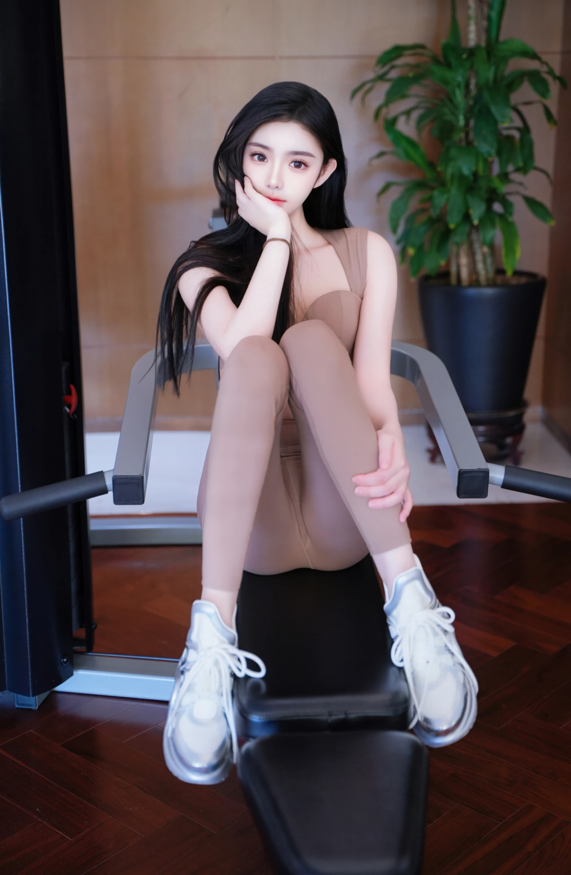 003.龙雪儿 – 内购无水印 NO.8382 健身房 1