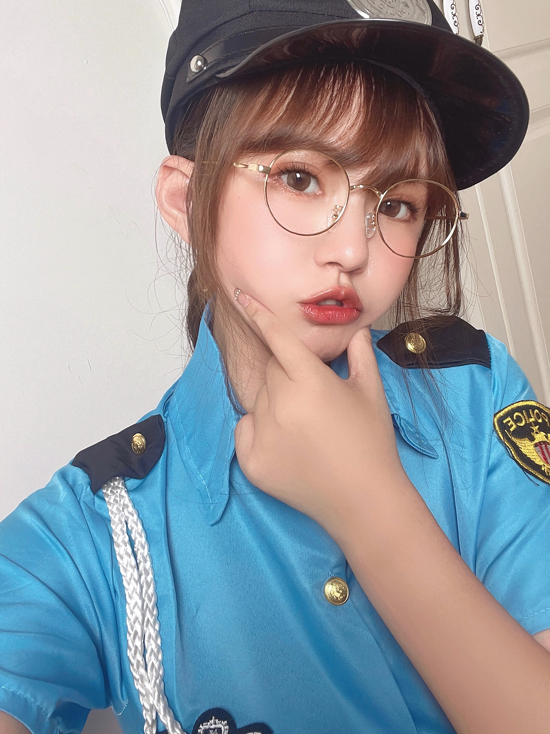 张思允 微蜜圈 -  NO.010 女警制服 1